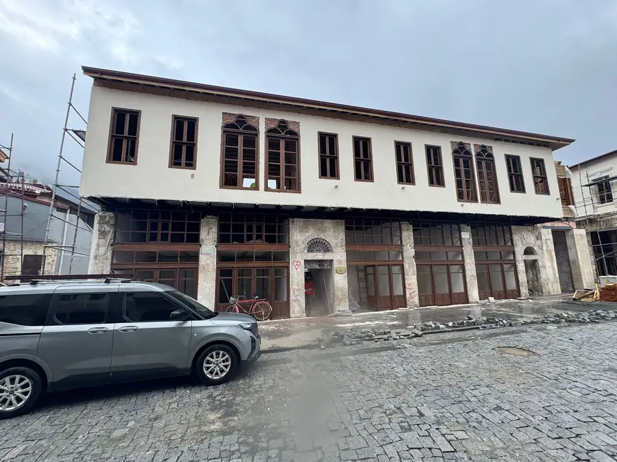 Hatay'da restorasyonu süren tarihi yapı